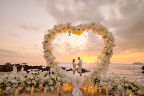 Krabi Wedding Planner, Krabi planner, Krabi decoration planner, Krabi surprise proposal decoration planner
