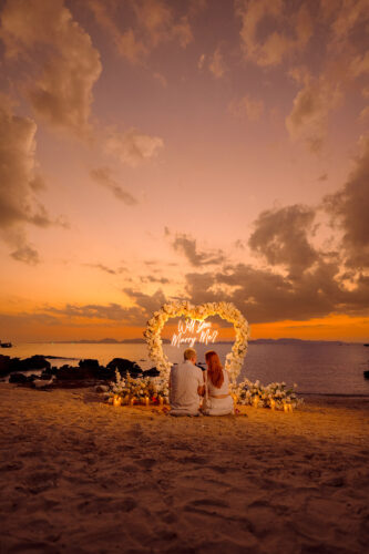 Krabi Wedding Planner, Krabi planner, Krabi decoration planner, Krabi surprise proposal decoration planner